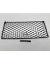 Filet de rangement avec cadre acier noir 500x200mm - avec cavaliers