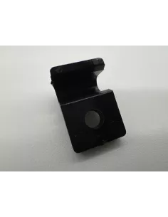 Filet de rangement avec cadre acier noir 500x200mm - avec cavaliers 2