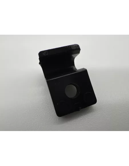 Filet de rangement avec cadre acier noir 500x200mm - avec cavaliers
