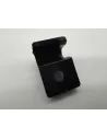 Filet de rangement avec cadre acier noir 500x200mm - avec cavaliers