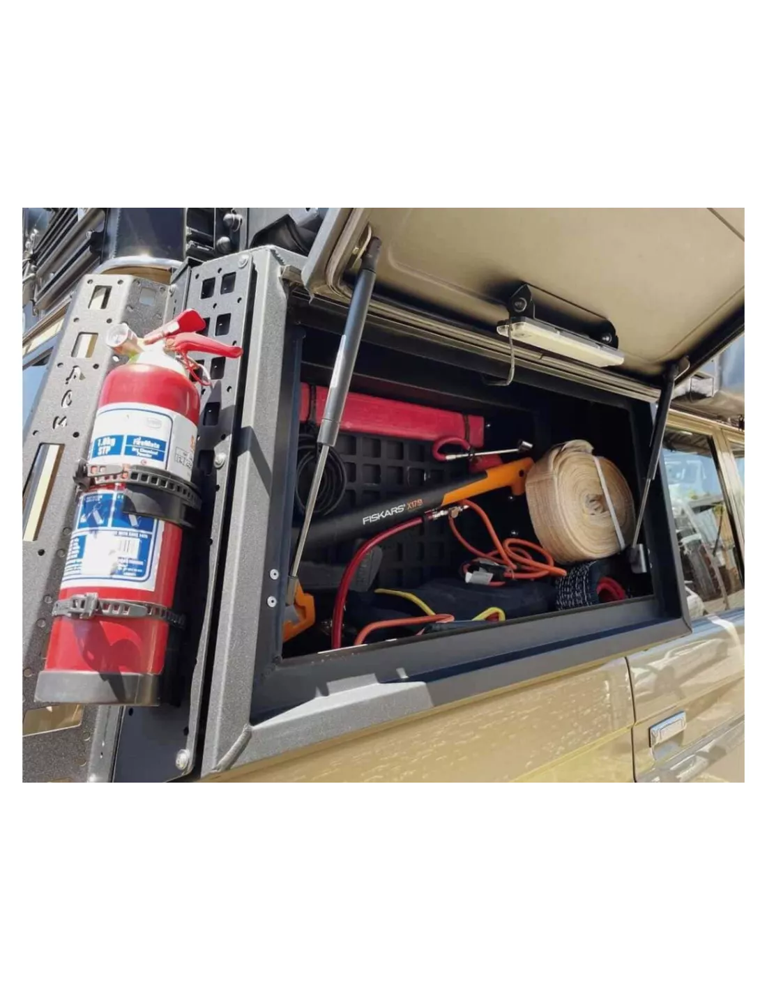 Binnennet voor TOYOTA GRJ76 Side Opbergdoos