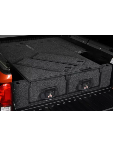 Habillages latéraux tiroirs ARB Land Cruiser HDJ100 avec double clim