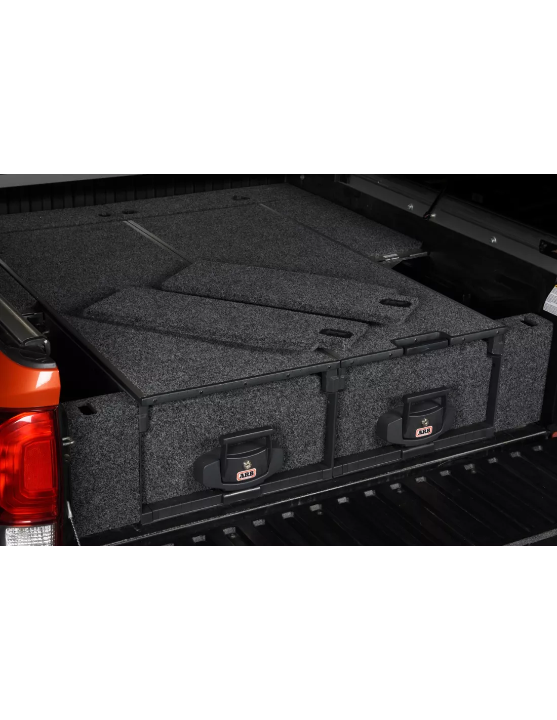 Seitenschubladenschubladen ARB Land Cruiser HDJ100 mit Doppelklimaanlage