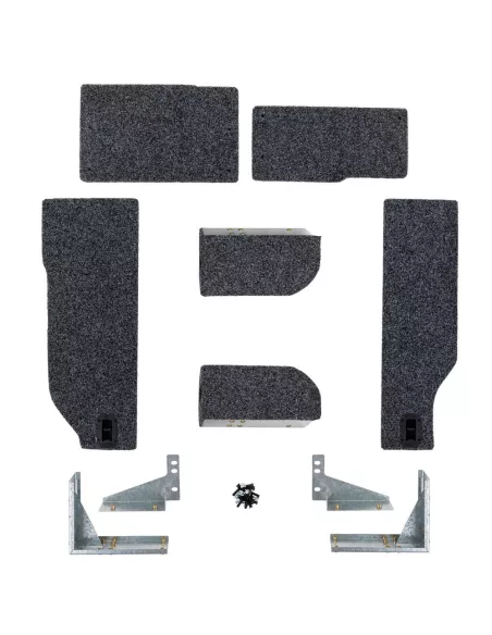 Habillages latéraux tiroirs ARB Land Cruiser HDJ100 avec double clim