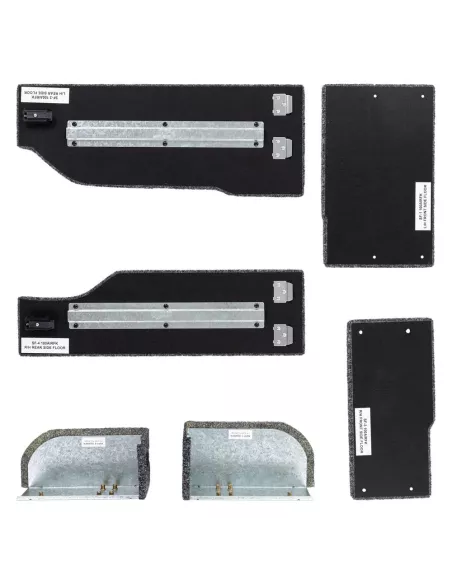 Habillages latéraux tiroirs ARB Land Cruiser HDJ100 avec double clim