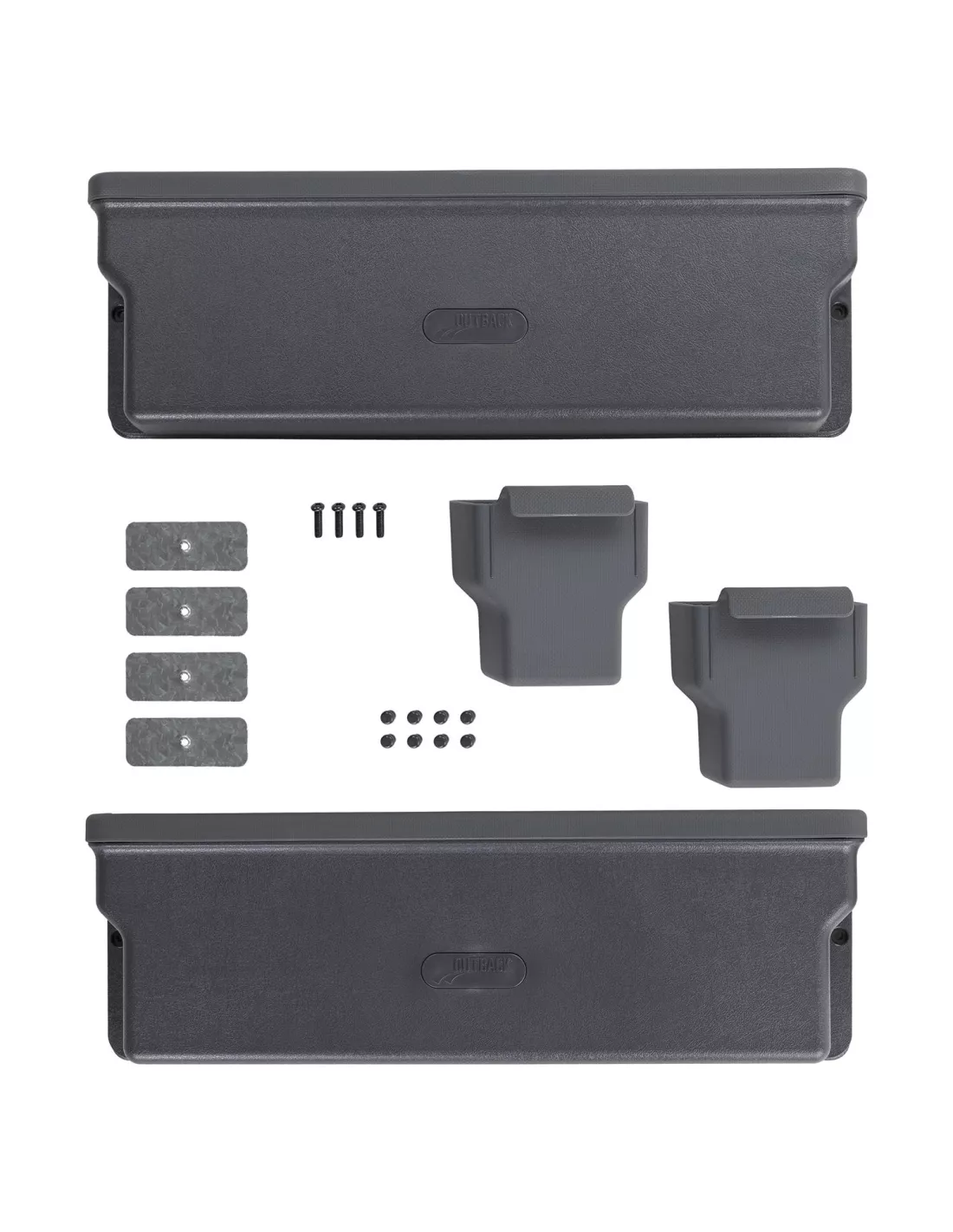 MOULDED DOOR POCKETS (PR) GREY ARB - accessoire 4x4