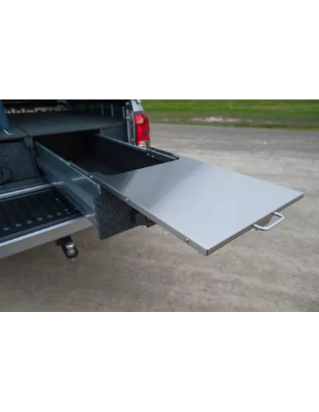 ARB - Tablette Inox Coulissante pour Tiroir RD1045 - Dim 499x472x19mm