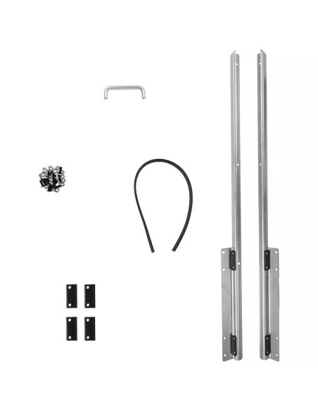 ARB - Tablette Inox Coulissante pour Tiroir RD1045 - Dim 499x472x19mm