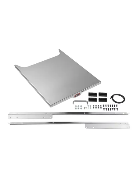ARB - Tablette Inox Coulissante pour Tiroir RD1355 - Dim 499x442x19mm