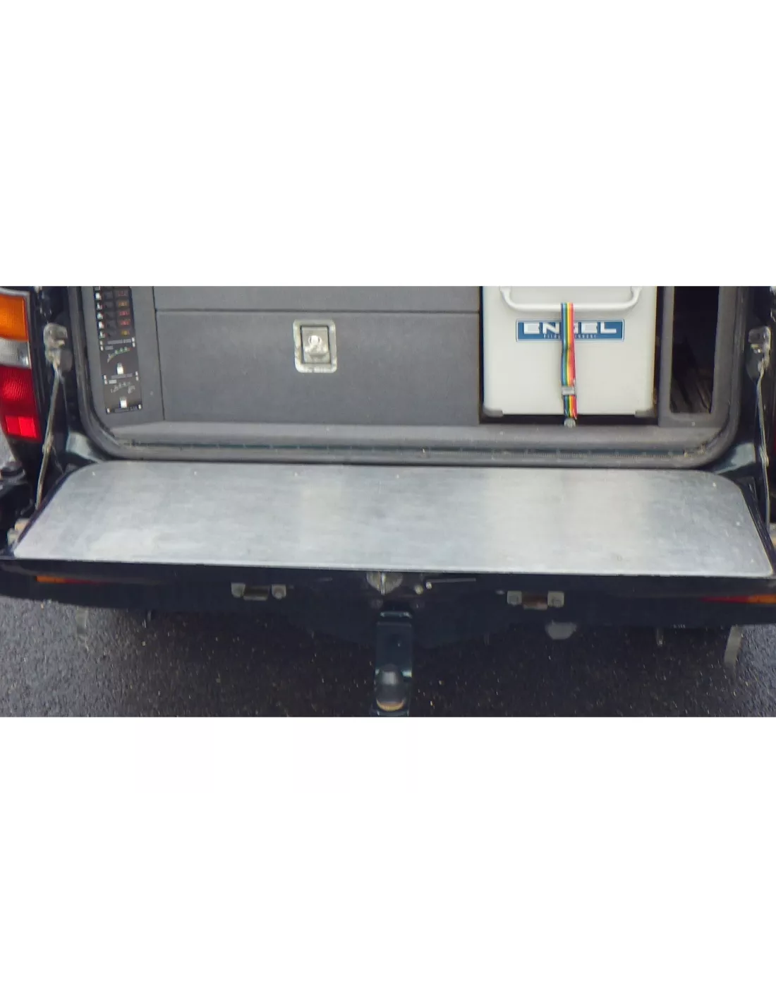 Aluminium-Heckklappenschutz 2.5mm Für Toyota Land Cruiser