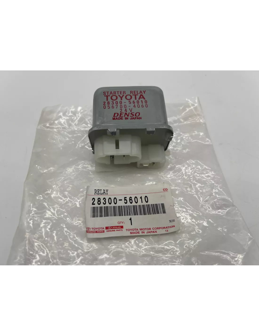 24 V Starter Relais voor BJ4 HJ4 09 / 1977-10 / 1984 TOYOTA -