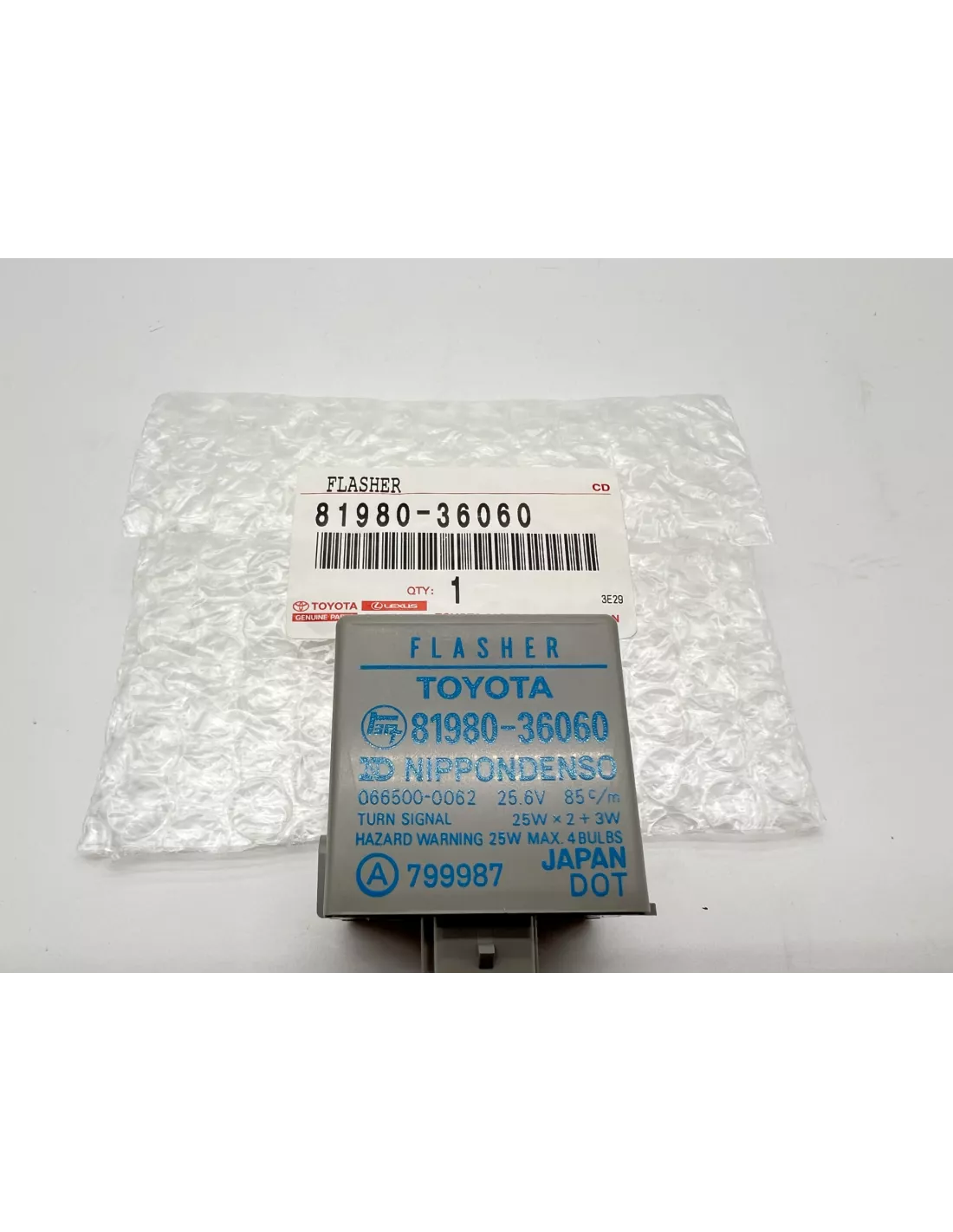 Relais centrale clignotante 24V BJ4 BJ7 1980+ TOYOTA - accessoire 4x4
