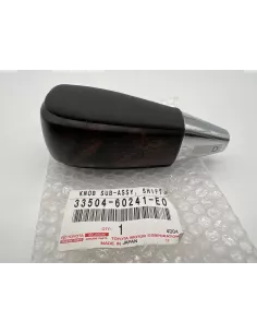 Hebel-Butt Automatische VDJ200-Geschwindigkeiten - Schwarzes Leder & Holz