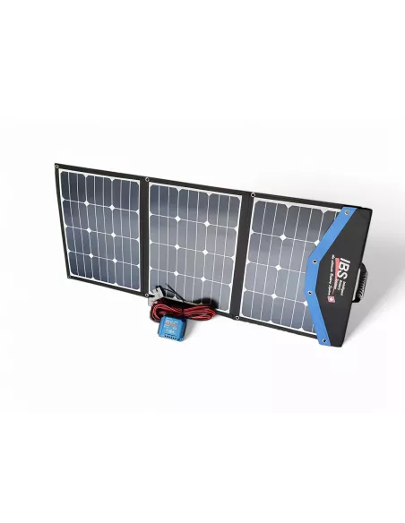 Kit Panneau Solaire Portable 120W avec Régulateur Intégré IBS -