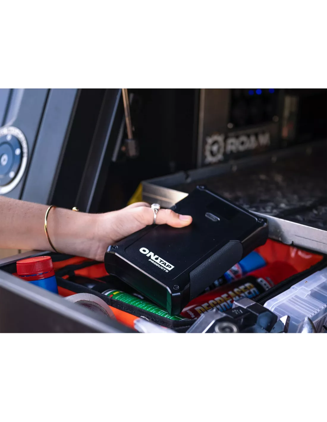 Power Bank Multifunctie Externe batterij Ontatp 9 6 Ah