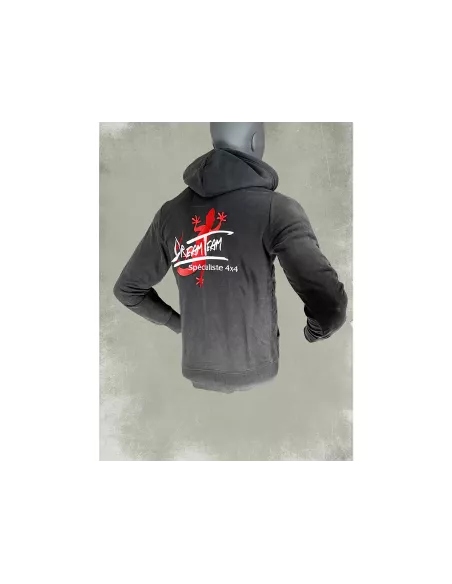 Sweatshirt vintage Dream Team Car gris foncé DTC PARTS - accessoire