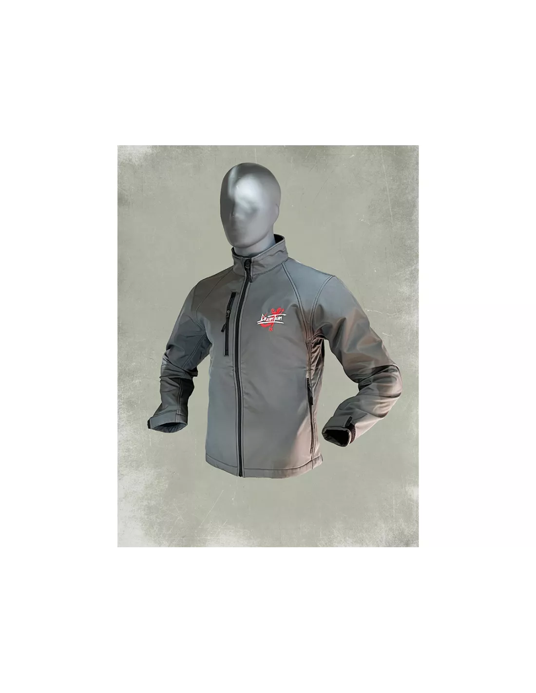 Softshell-Traum-Team-Auto-graue Titan-Jacke DTC PARTS - Zubehör