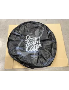 Cover Covers Black Wheel Logo Dream Team Auto Ø80 cm für Reifen