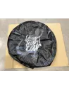 Cache couvre roue noir logo Dream Team Car Ø80 cm pour pneu en