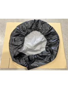 Cache couvre roue noir logo Dream Team Car Ø80 cm pour pneu en 2