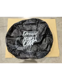 Cover Covers Black Wheel Logo Traumteam Auto Ø83 cm 285 / 70x17 DTC PARTS