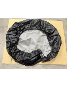 Cover Covers Black Wheel Logo Traumteam Auto Ø83 cm 285 / 70x17 DTC PARTS 2