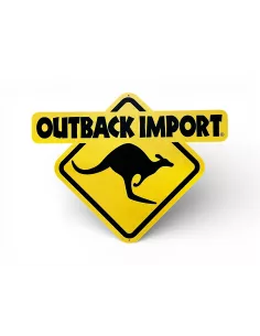 Beschilderung Metallplatte OUTBACK IMPORT OUTBACK IMPORT - Zubehör