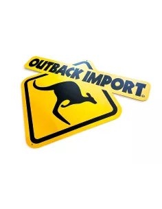Beschilderung Metallplatte OUTBACK IMPORT OUTBACK IMPORT - Zubehör 2