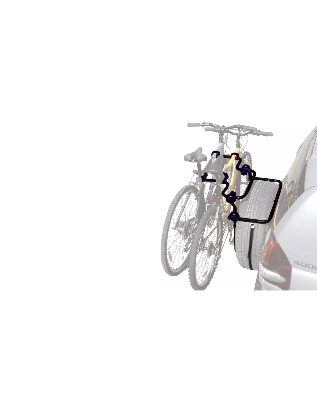 Rhino-Rack-Fahrradtür - Notradfixierung (2 Fahrräder) RHINO