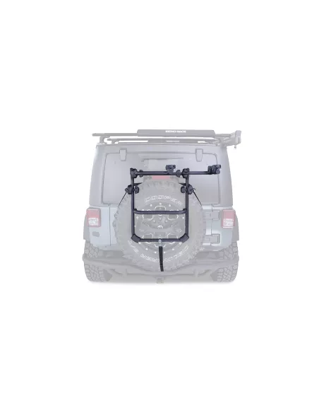Porte vélos Rhino Rack - Fixation sur roue de secours (2 vélos) RHINO