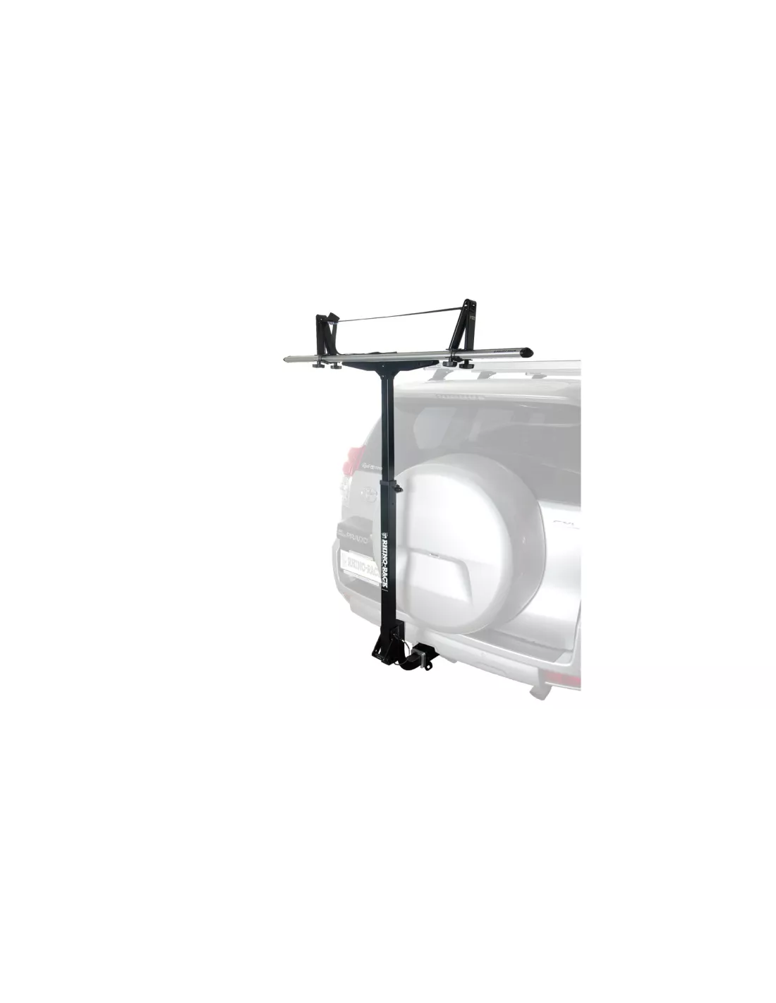 T LOAD lève kayak sur attelage carré Hitch Mount avec kit sangle RTLK