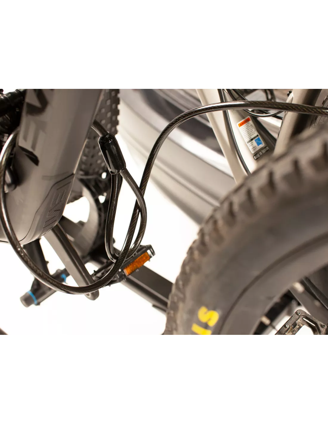 Fietsendeur op Rocky Mounts Terug Stage ROCKY MOUNT -