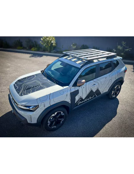Kit galerie intégrale Pioneer 6 1500x1240mm Rhino Rack pour Dacia