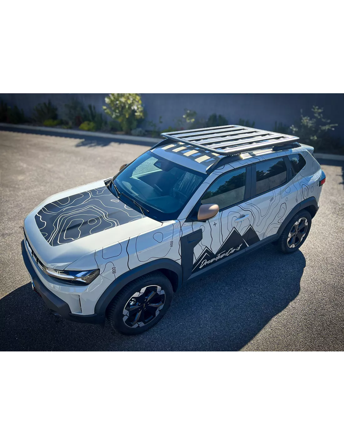 Full Gallery Kit Pioneer 6 1500x1240mm Rhino Rack voor Dacia