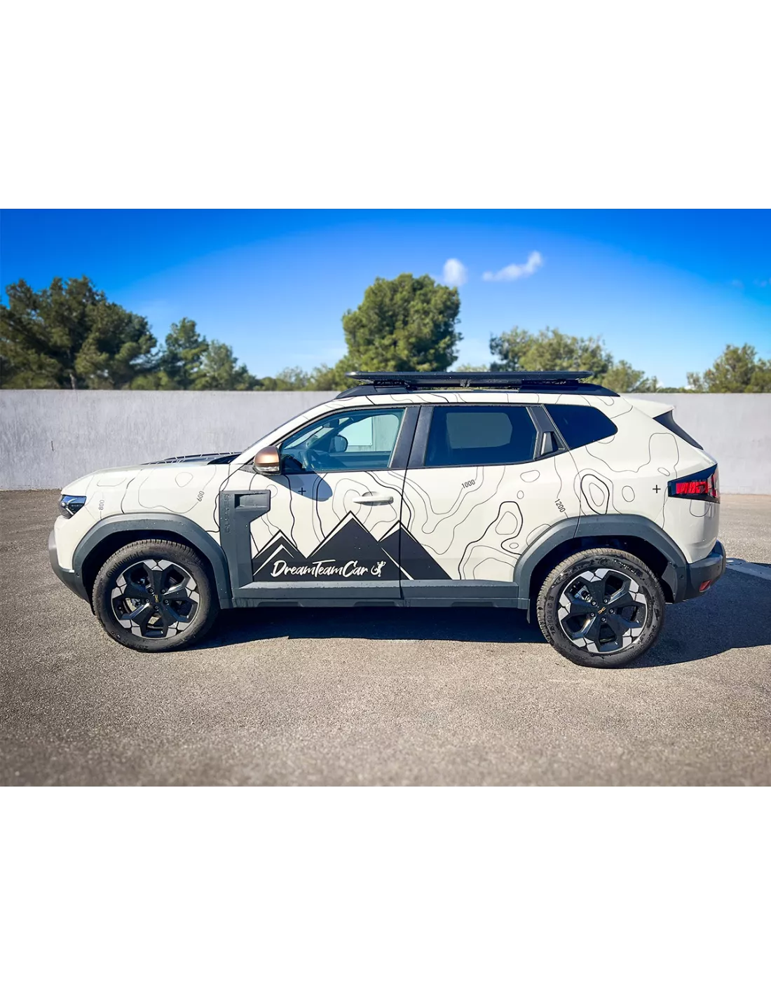 Full Gallery Kit Pioneer 6 1500x1240mm Rhino Rack für Dacia