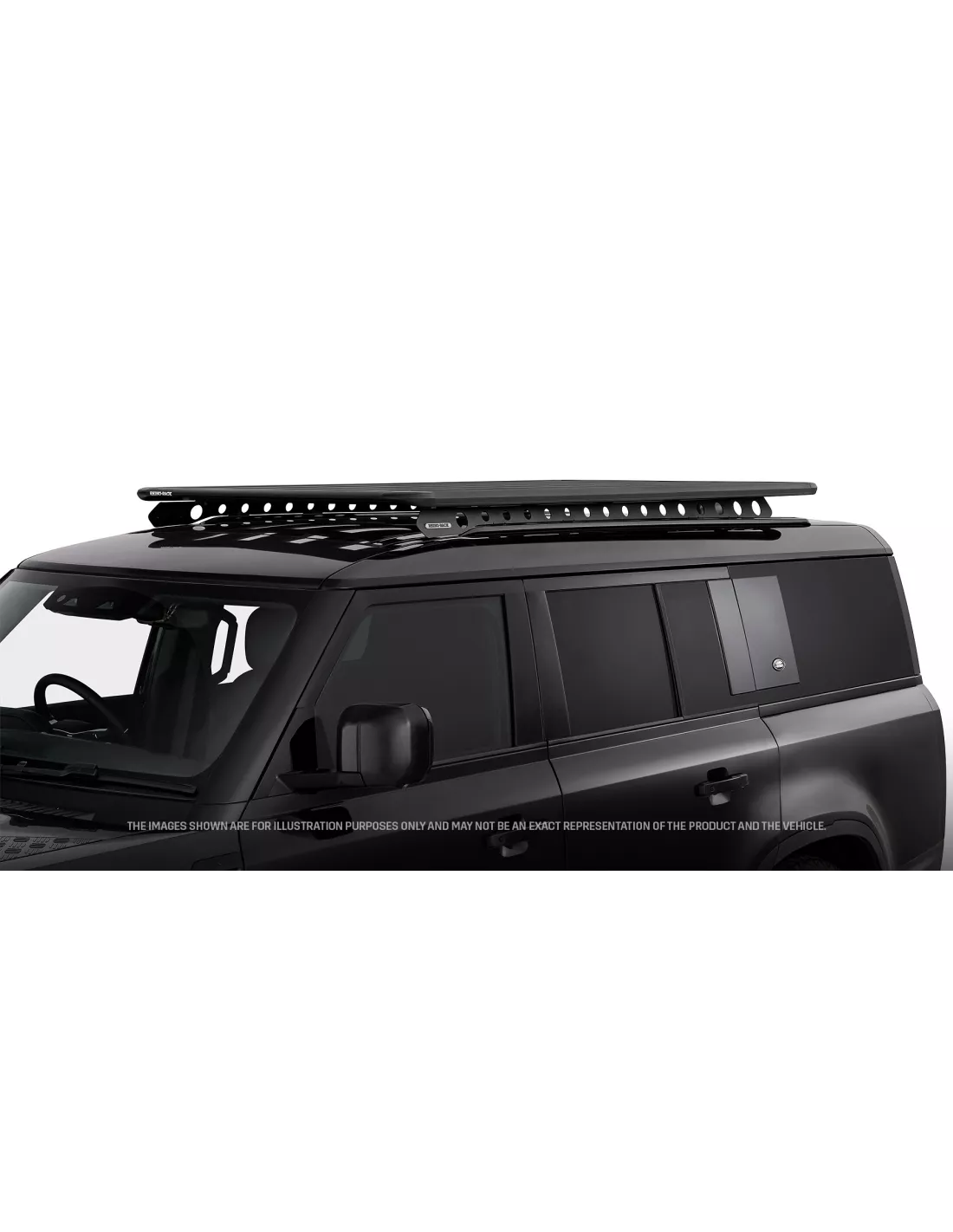 Kit galerie Rhino Rack Pioneer 6 2100x1240mm avec Backbone Land Rover