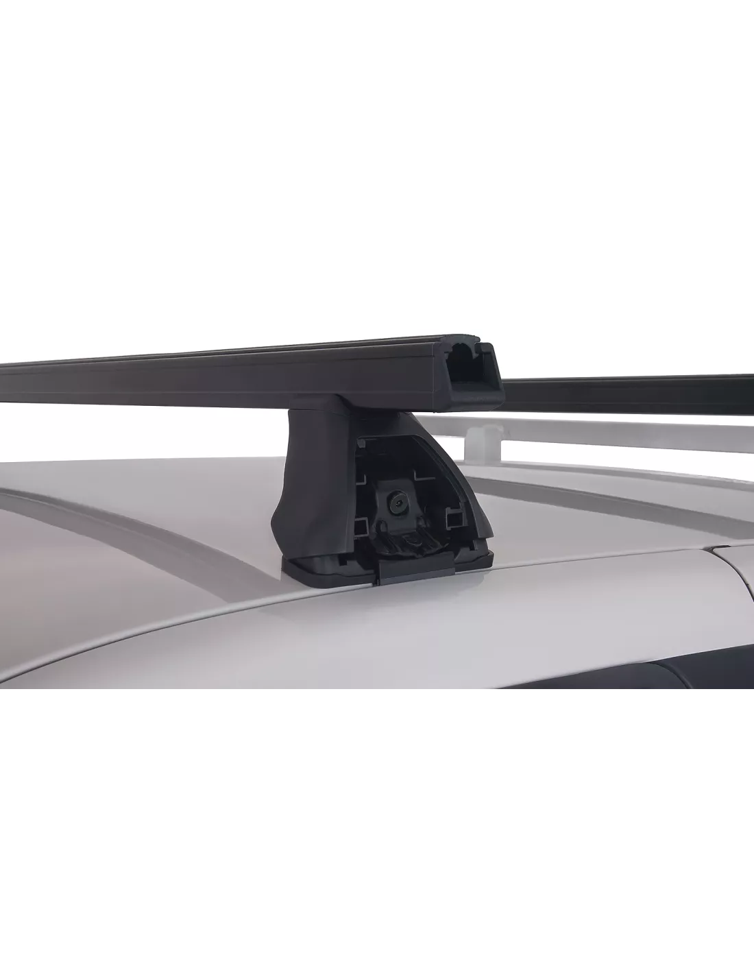 Kit 2 barres de toit Heavy Duty noire 1250mm série 2500 RHINO RACK -