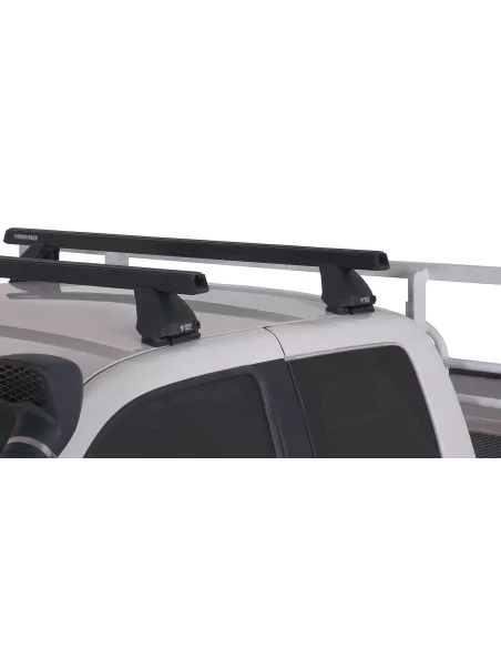 Kit 2 barres de toit Heavy Duty noire 1250mm série 2500 RHINO RACK -
