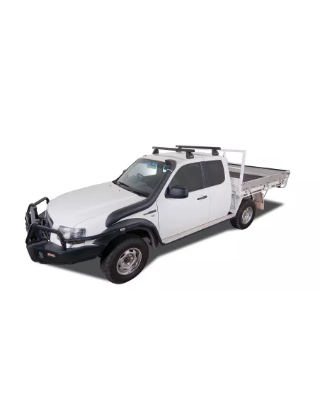 Kit 2 barres de toit Heavy Duty noire 1250mm série 2500 RHINO RACK -