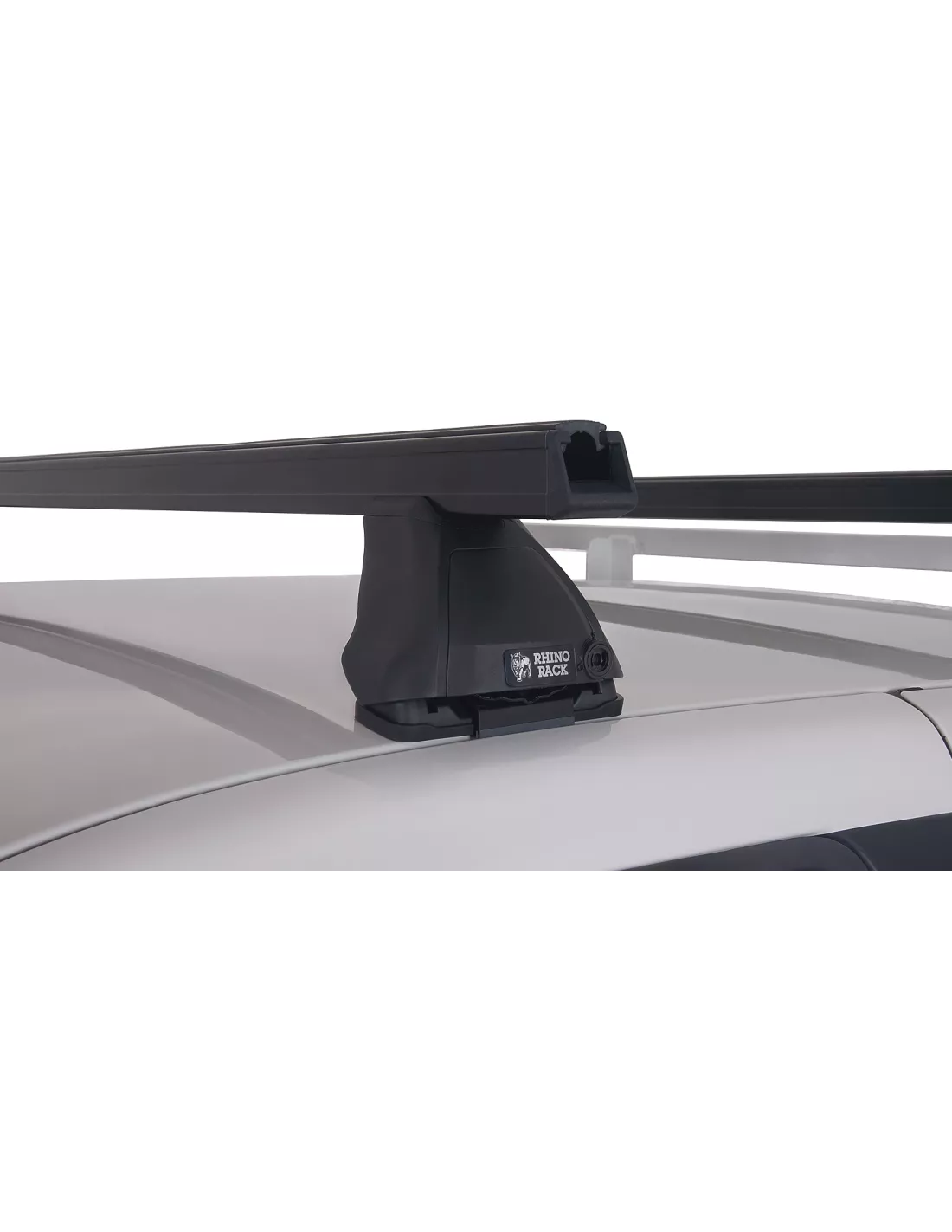 Kit 2 Heavy Duty Black Dakbars 1250mm Serie 2500 RHINO RACK -