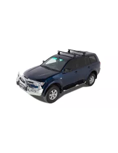 Kit 2 barres de toit Heavy Duty noire 1250mm série 2500 Mitsubishi