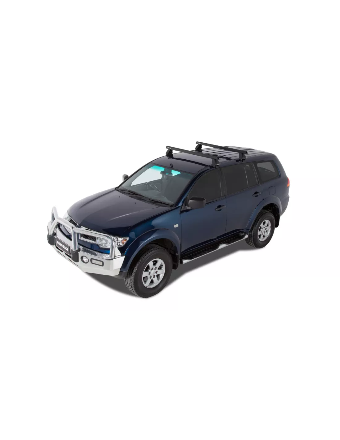 Kit 2 Hochleistungs-schwarze Dachbalken 1250mm 2500-MITSUBISHI-Serie