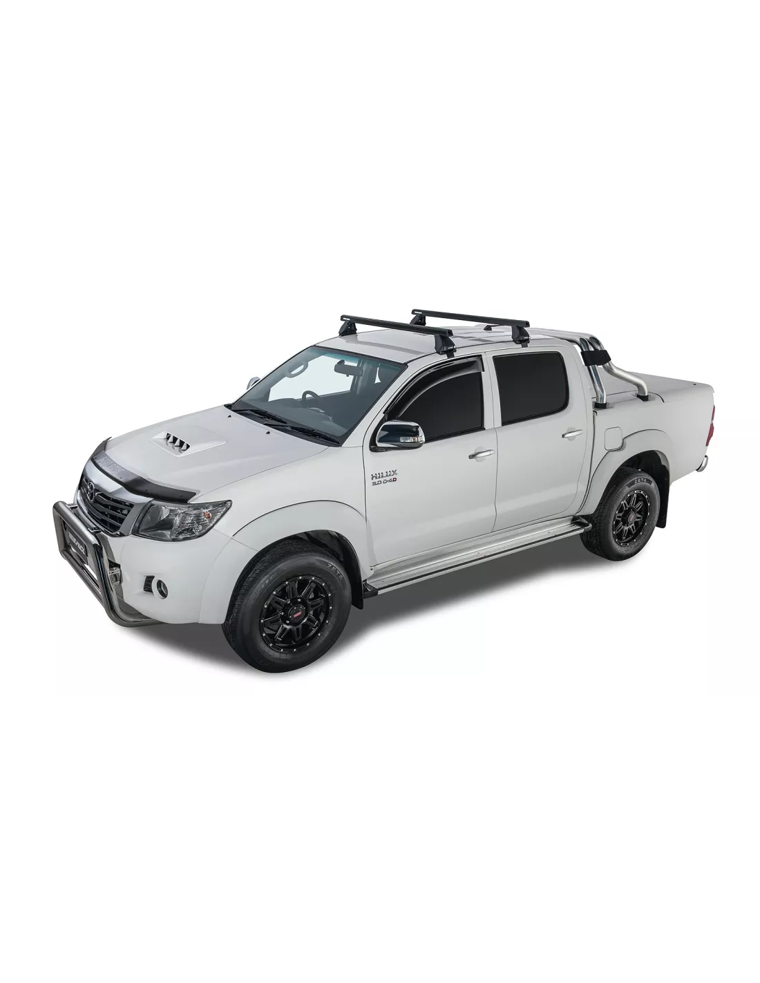 Kit 2 Heavy Duty Black Dakbars 1375mm Serie 2500 TOYOTA HILUX