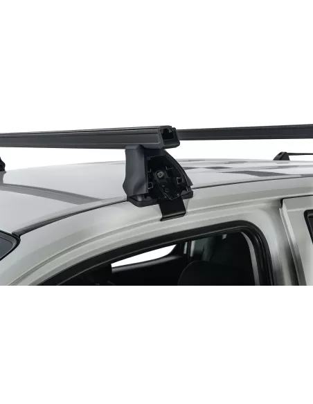 Kit 2 barres de toit Heavy Duty noire 1375mm série 2500 Toyota Hilux