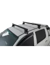 Kit 2 Hochleistungs-schwarze Dachstangen 1375mm Serie 2500 Toyota Hilux