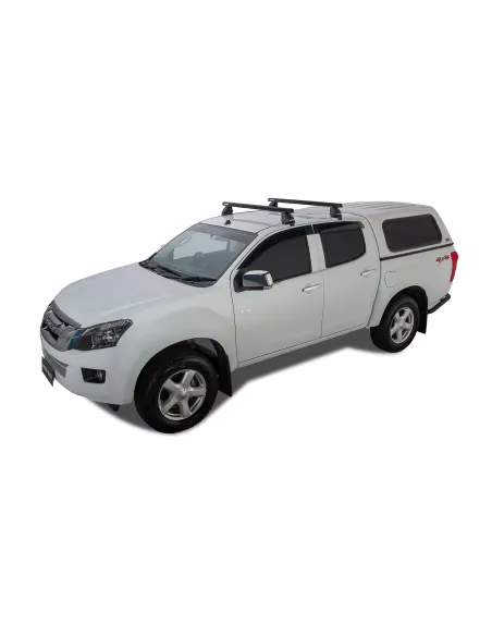 Kit 2 barres de toit Heavy Duty noire 1375mm série 2500 Isuzu D-Max