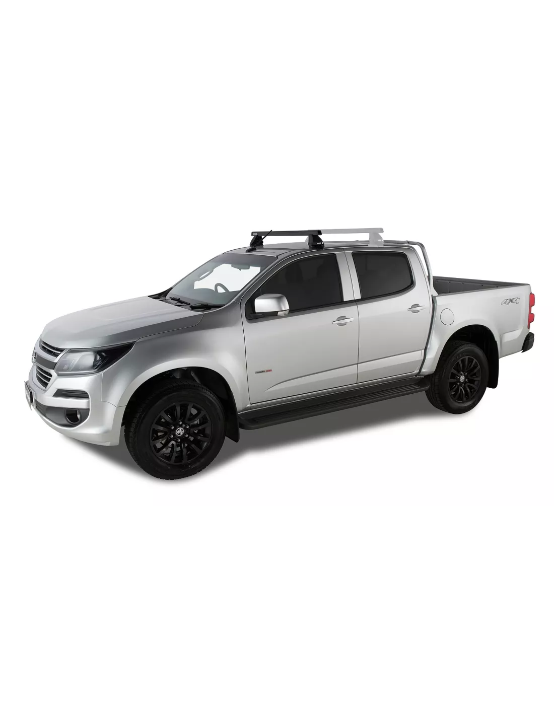 Kit 1 barre de toit avant Heavy Duty noire 1375mm série 2500 Isuzu