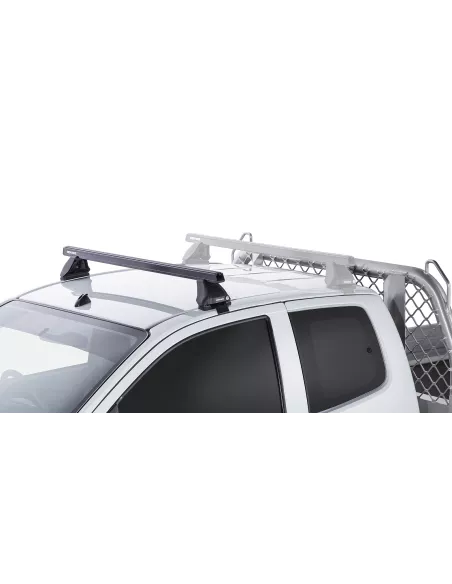 Kit 1 barre de toit avant Heavy Duty noire 1375mm série 2500 Isuzu