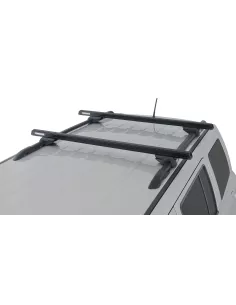 Kit 2 HD Black Dach Bars 1250mm Füße CXB Heavy Duty RHINO RACK 2