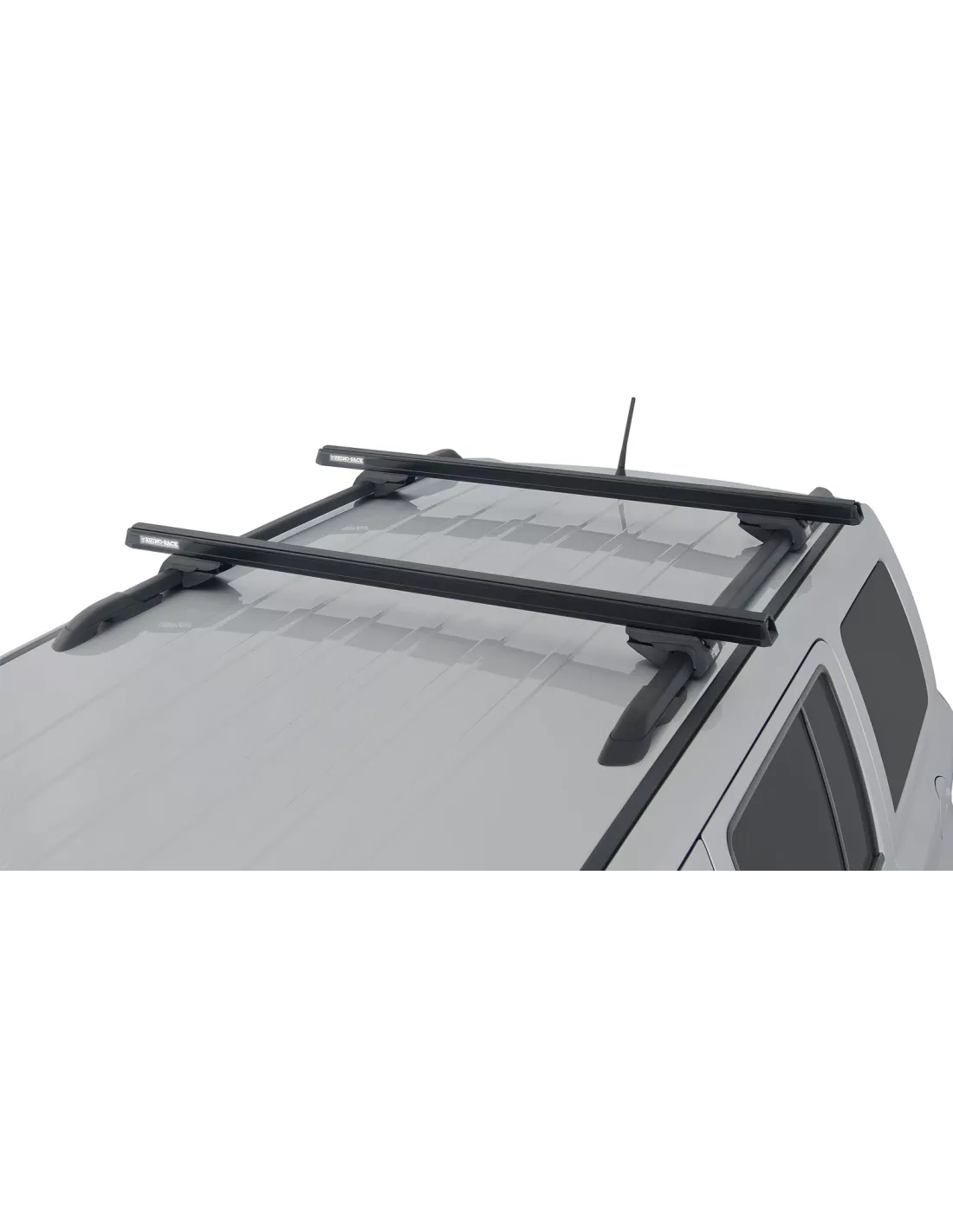 Kit 2 HD Zwart Dakbars 1250mm Voeten CXB Heavy Duty RHINO RACK